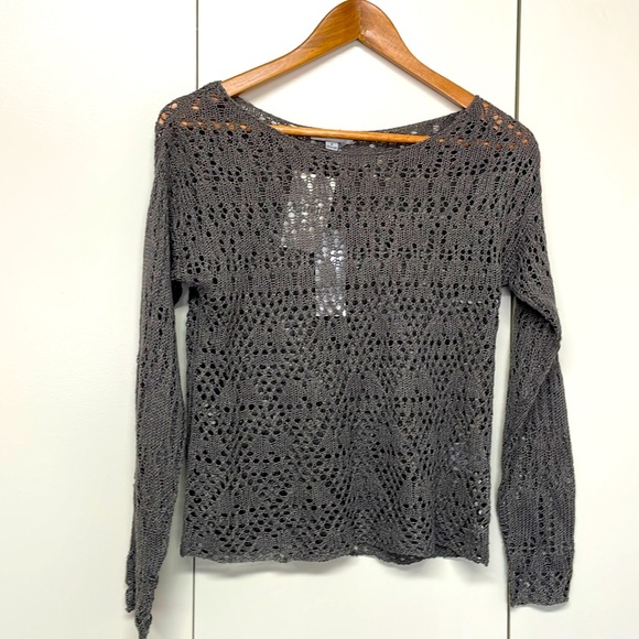 NWT Backdrop Pewter sweater - Picture 1 of 5